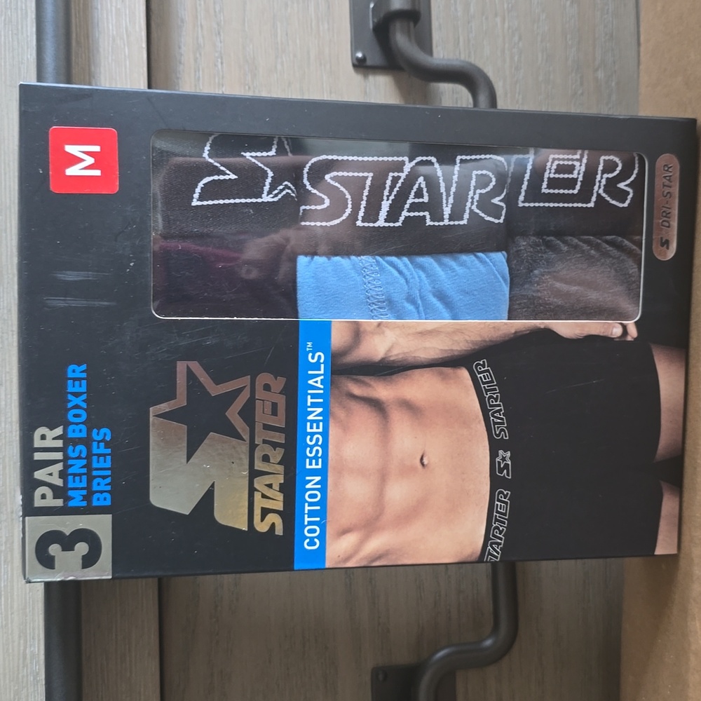 STARTER MEN'S BOXER BRIEFS